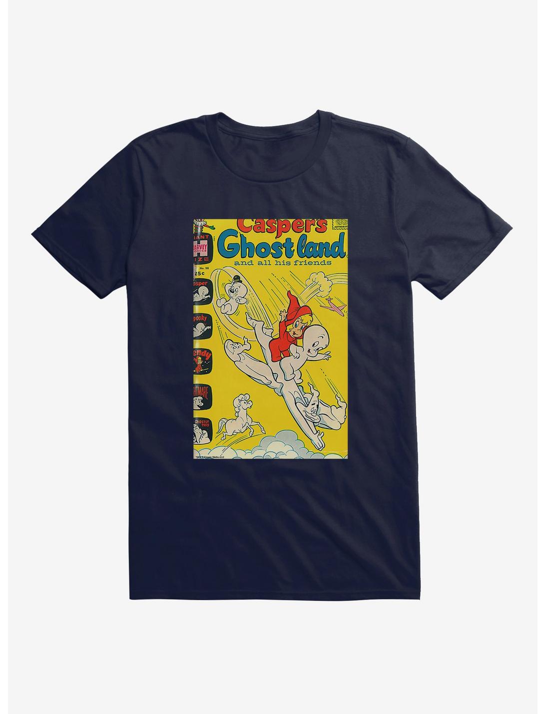 Casper The Friendly Ghost Ghostland And Friends Airplane Dive T-Shirt, , hi-res
