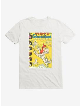 Casper The Friendly Ghost Ghostland And Friends Airplane Dive T-Shirt, WHITE, hi-res