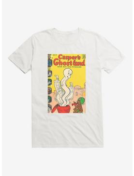 Casper The Friendly Ghost Ghostland And Friends Basket Dance T-Shirt, WHITE, hi-res