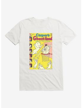 Casper The Friendly Ghost Ghostland And Friends Slam Dunk T-Shirt, WHITE, hi-res