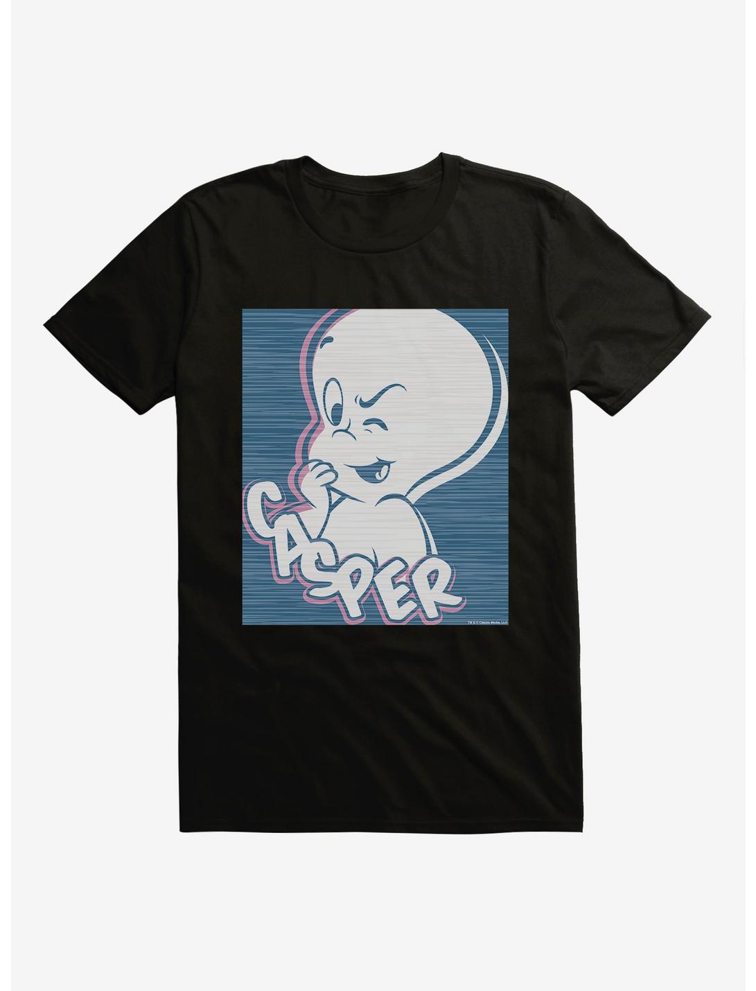 Casper The Friendly Ghost Up To Something T-Shirt, BLACK, hi-res