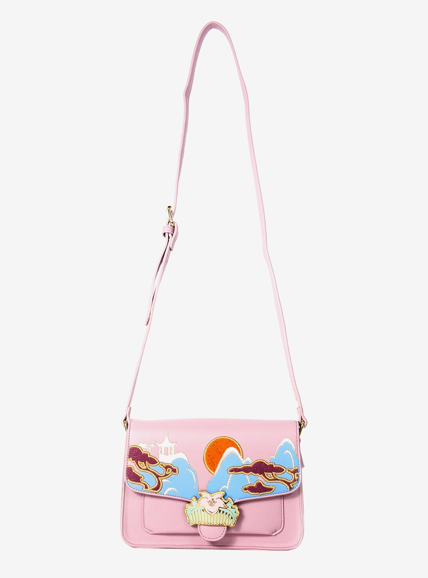 Danielle Nicole Disney Mulan Blossom Crossbody Satchel Bag, , hi-res