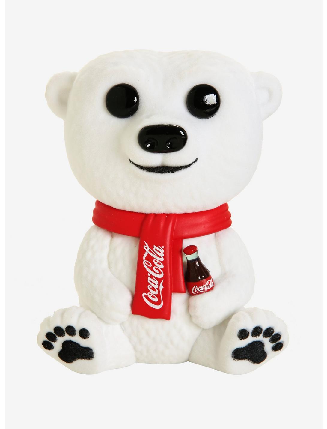 Funko Pop! Coca-Cola Polar Bear Flocked Vinyl Figure - BoxLunch Exclusive, , hi-res
