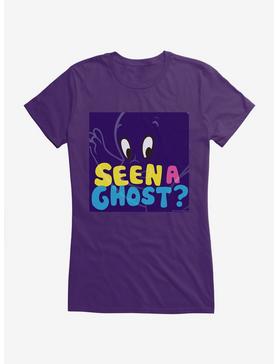 Casper The Friendly Ghost Pop Comic Art Seen A Ghost Girls T-Shirt, , hi-res