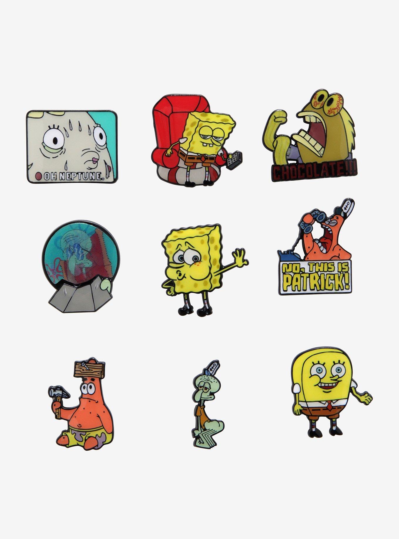 SpongeBob SquarePants Memes Blind Box Enamel Pin, , hi-res