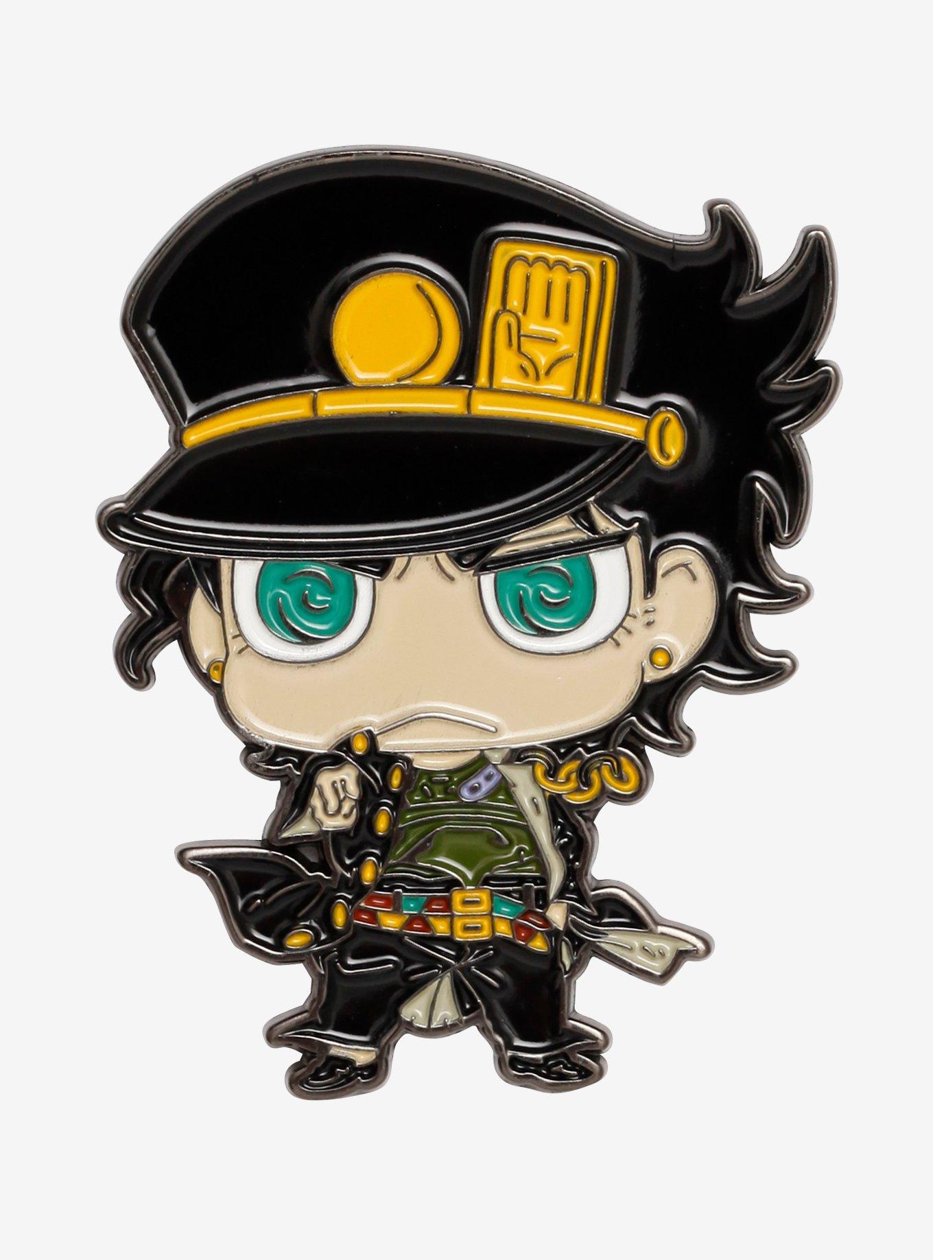 JoJo's Bizarre Adventure: Stardust Crusaders Chibi Jotaro Enamel Pin, , hi-res