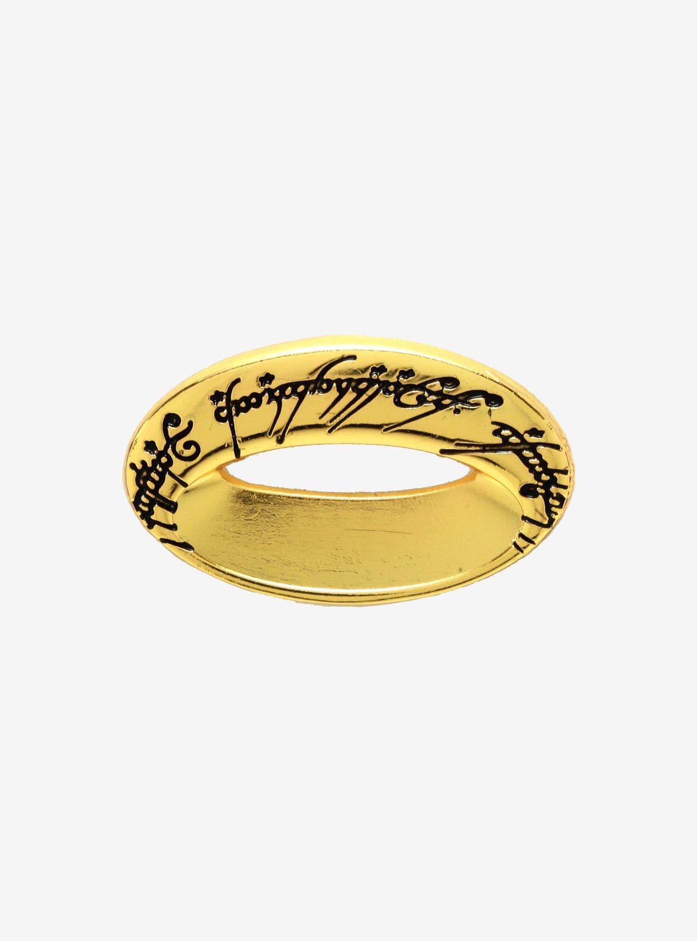 The Lord Of The Rings One Ring Enamel Pin, , hi-res