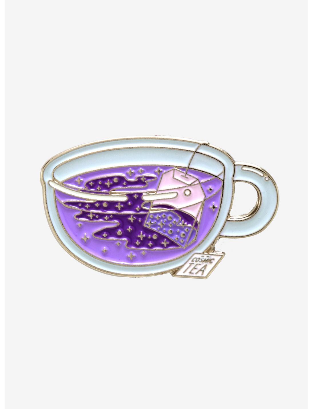 Cosmic Tea Enamel Pin, , hi-res