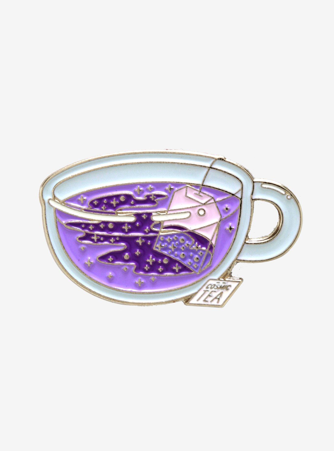 Cosmic Tea Enamel Pin, , hi-res