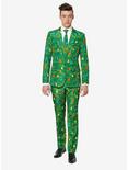 Suitmeister Men's Christmas Green Tree Christmas Suit, GREEN, hi-res