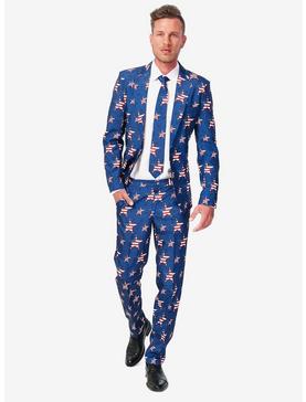 Suitmeister Men's USA Stars And Stripes Americana Suit, , hi-res