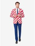 OppoSuits Men's United Stripes Americana Suit, RED  WHITE  BLUE, hi-res