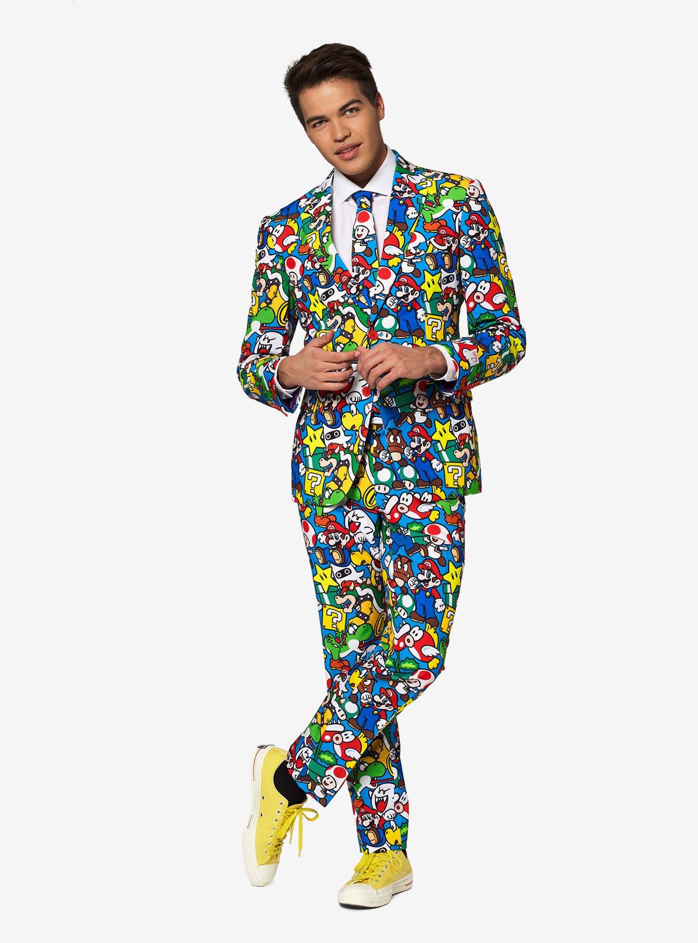 Nintendo Super Mario Men's Licensed Suit, , hi-res