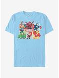 Marvel Avengers Hero Squares T-Shirt, LT BLUE, hi-res