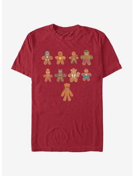 Marvel Avengers Lined Up Cookies T-Shirt, , hi-res