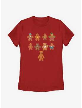 Marvel Avengers Lined Up Cookies Womens T-Shirt, , hi-res
