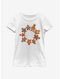 Marvel Avengers Cookie Circle Youth Girls T-Shirt, WHITE, hi-res