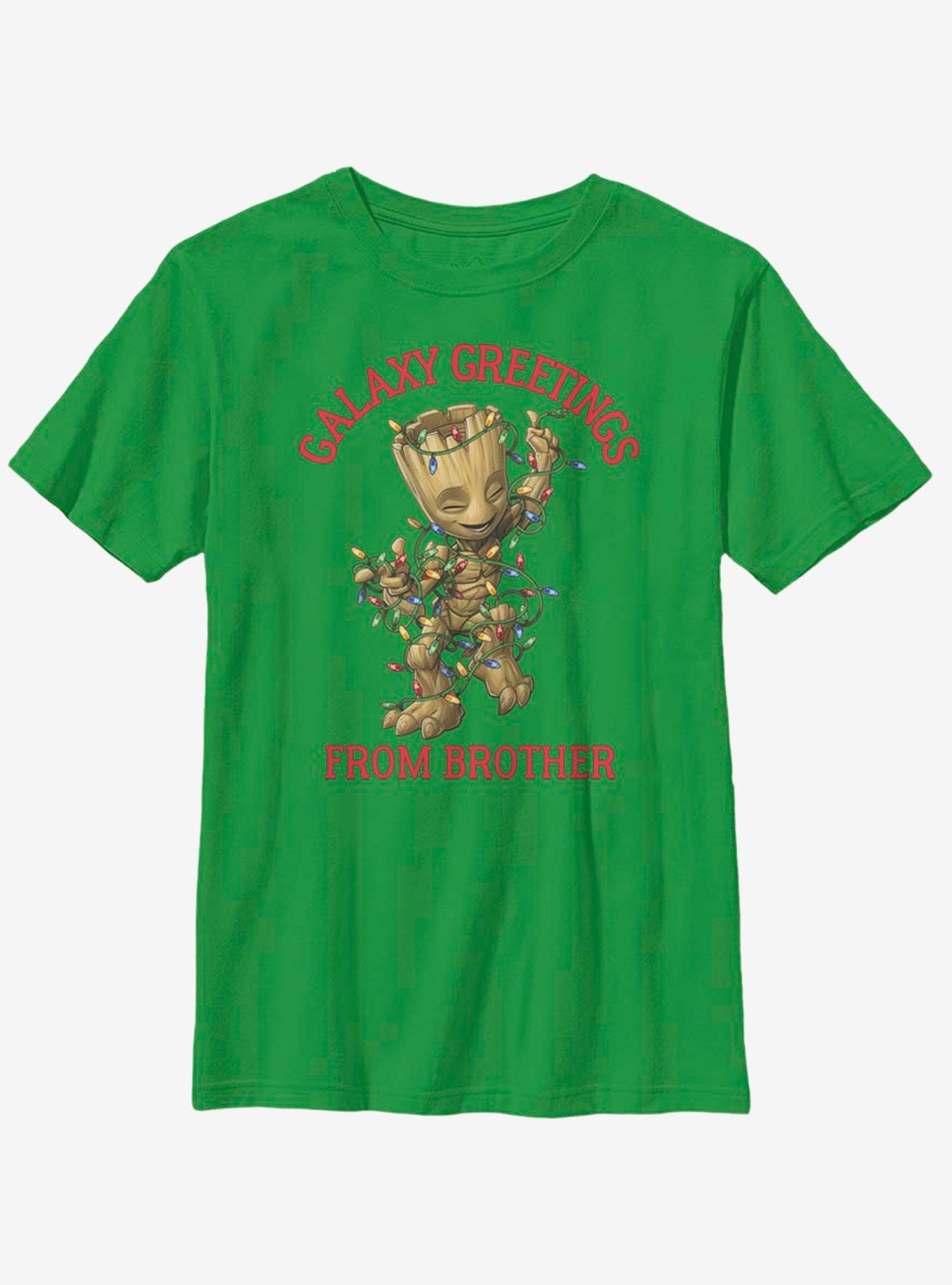 Marvel Guardians Of The Galaxy Groot Brother Youth T-Shirt, , hi-res