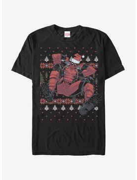 Marvel Deadpool Christmas Killer Christmas Pattern T-Shirt, , hi-res