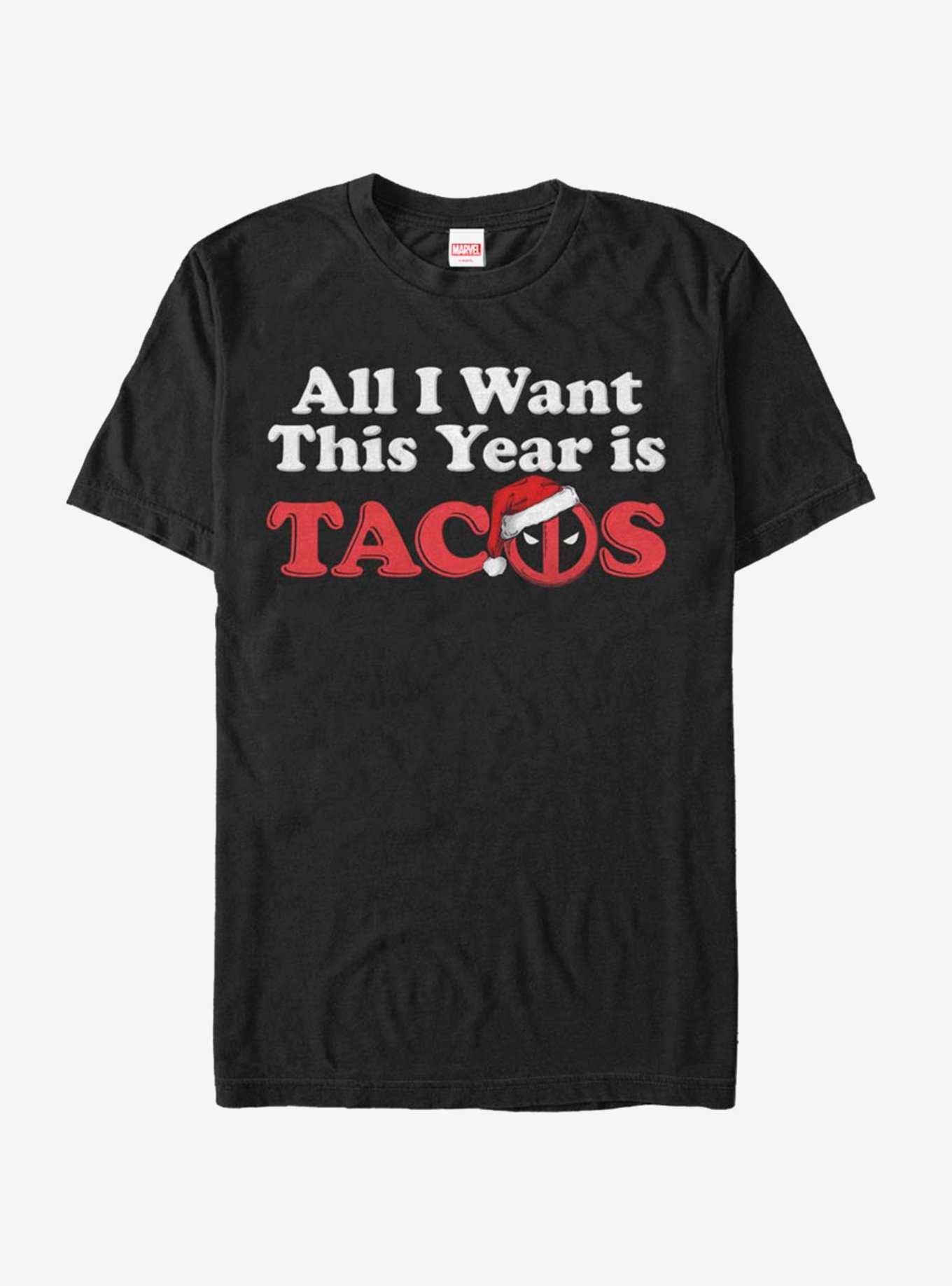 Marvel Deadpool All I Want Tacos T-Shirt, , hi-res