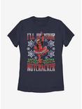 Marvel Deadpool Nutcracker Womens T-Shirt, NAVY, hi-res
