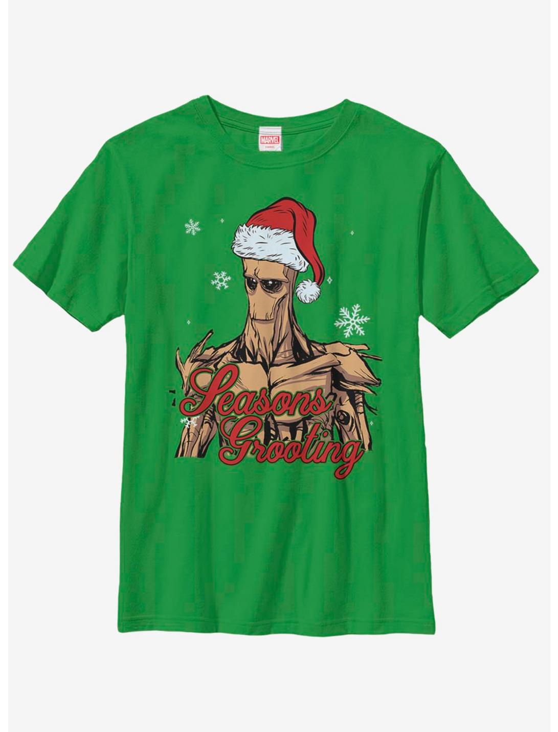 Marvel Guardians Of The Galaxy Groot Sings Youth T-Shirt, KELLY, hi-res