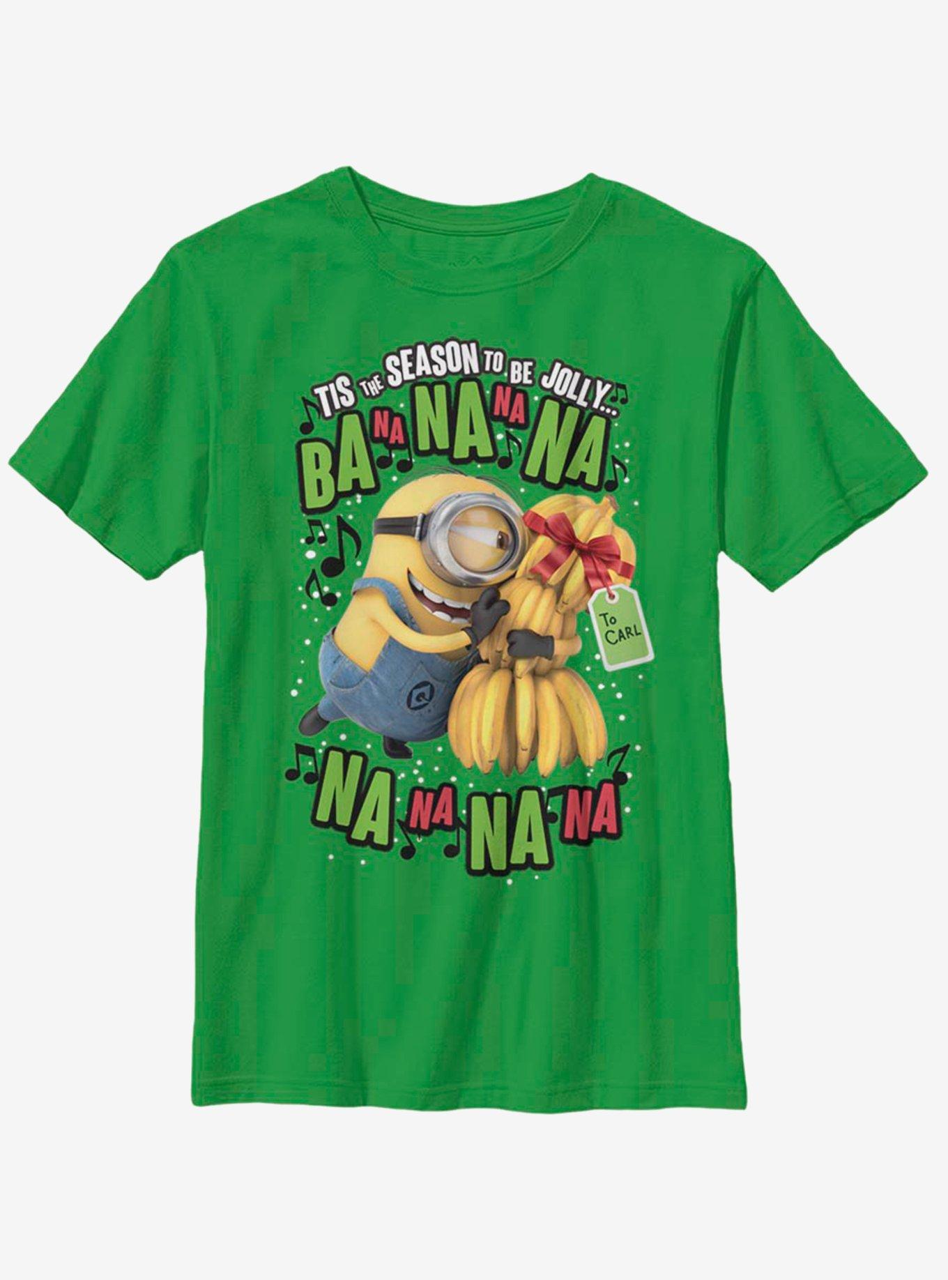 Despicable Me Minions Deck The Halls Youth T-Shirt, , hi-res