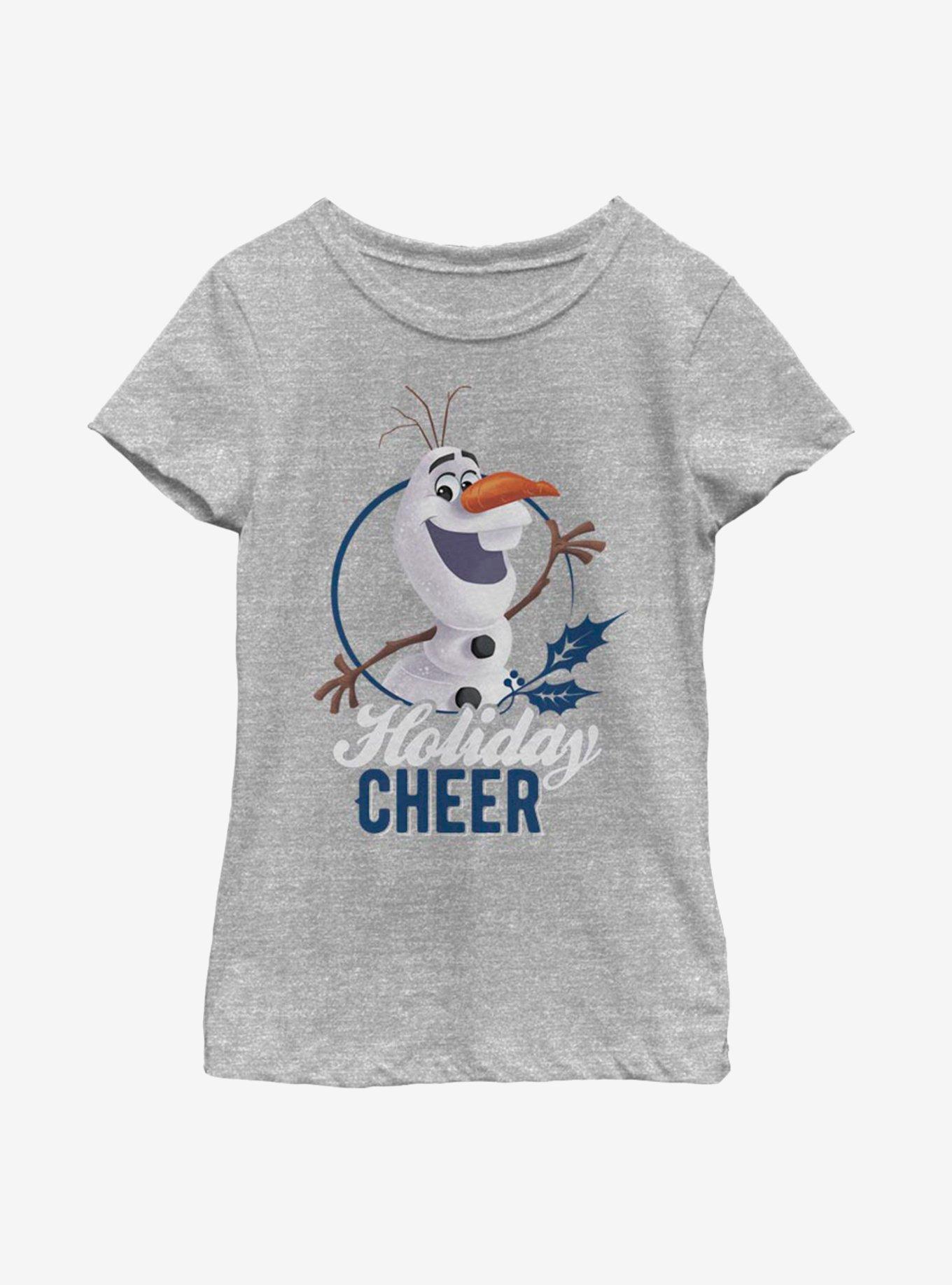 Disney Frozen Holiday Cheer Youth Girls T-Shirt, , hi-res