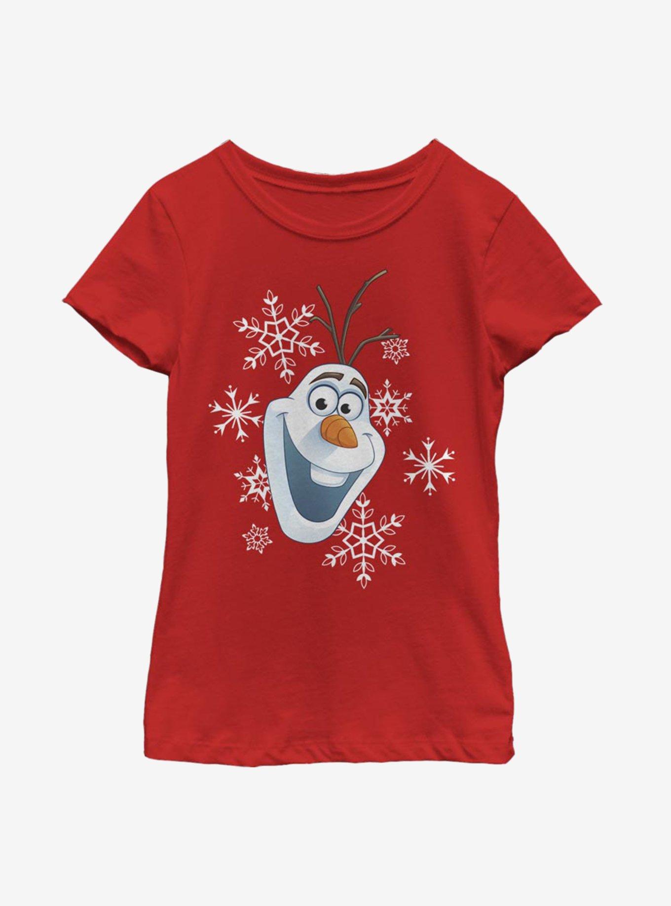 Disney Frozen Olaf Hat Youth Girls T-Shirt, , hi-res
