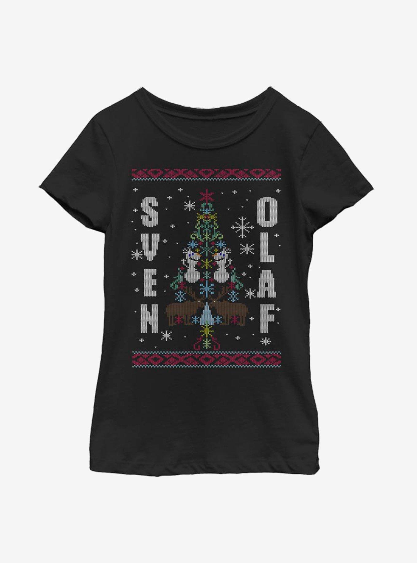 Disney Frozen Sven & Olaf Youth Girls T-Shirt, , hi-res