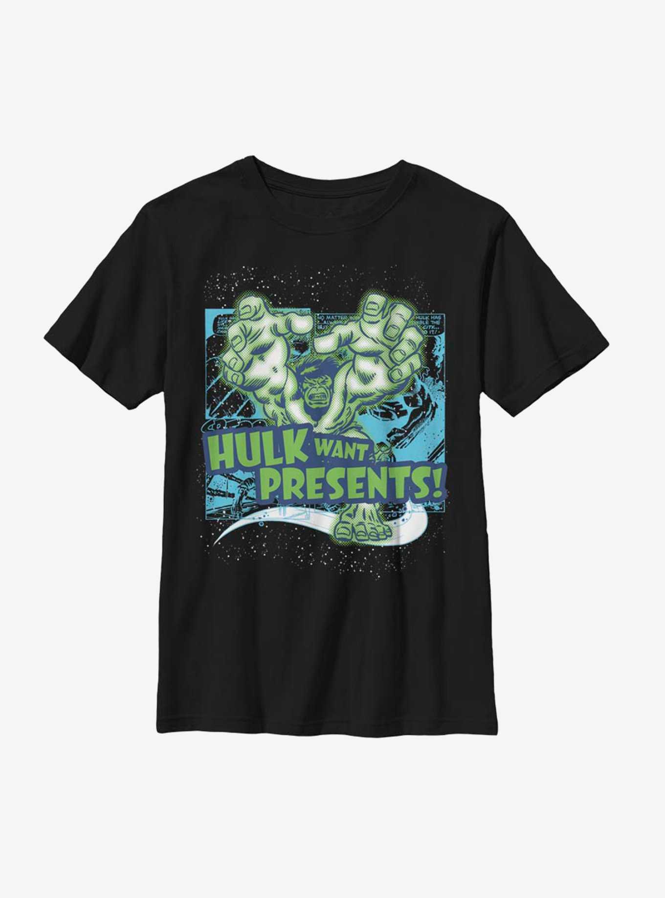 Marvel Hulk Presents Youth T-Shirt, , hi-res