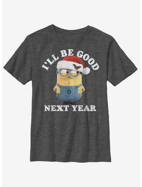 Despicable Me Minions I'll Be Good Youth T-Shirt, , hi-res