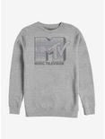 MTV Cross Stitch Logo Sweatshirt, ATH HTR, hi-res
