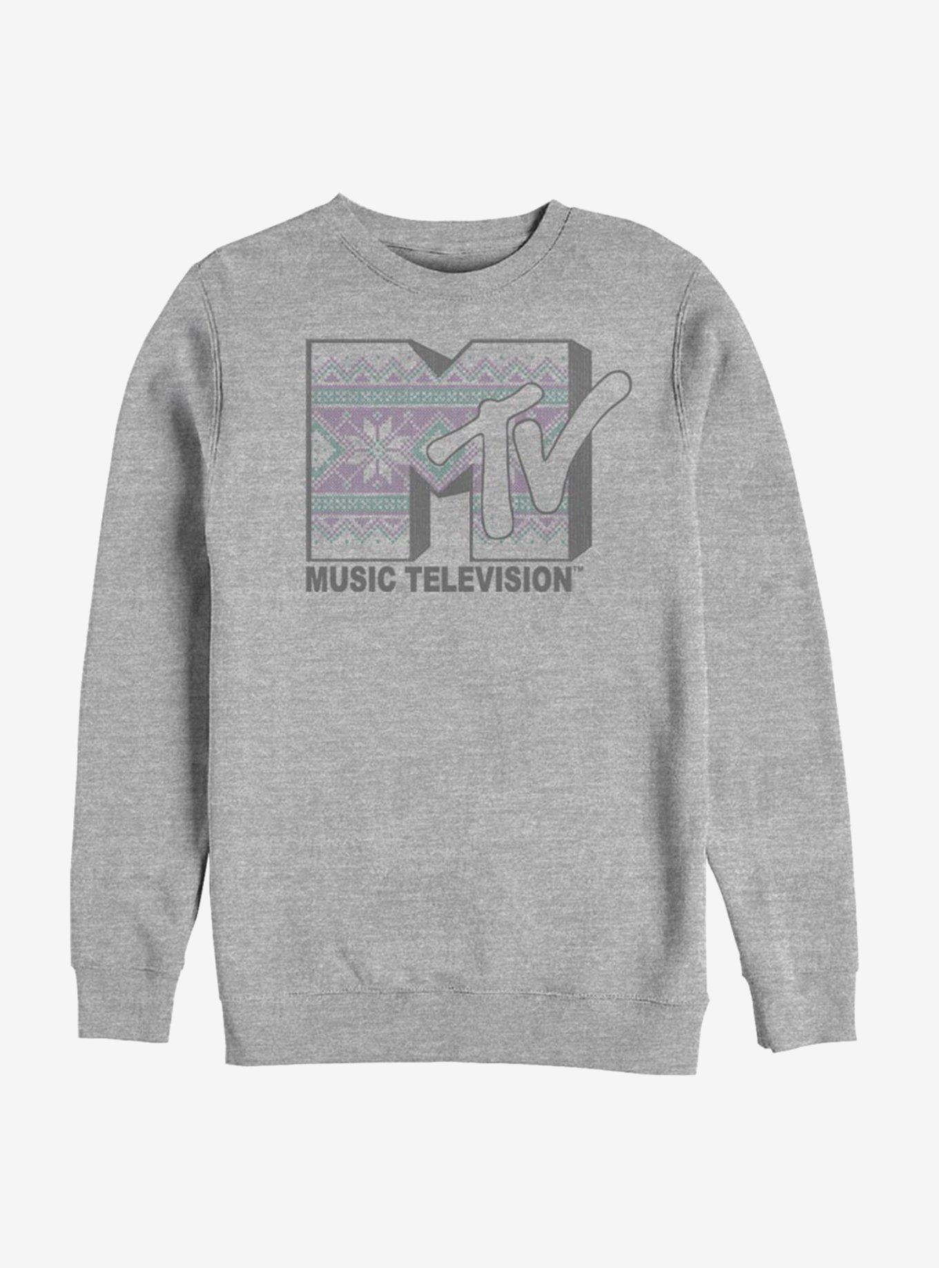 MTV Cross Stitch Logo Sweatshirt, , hi-res