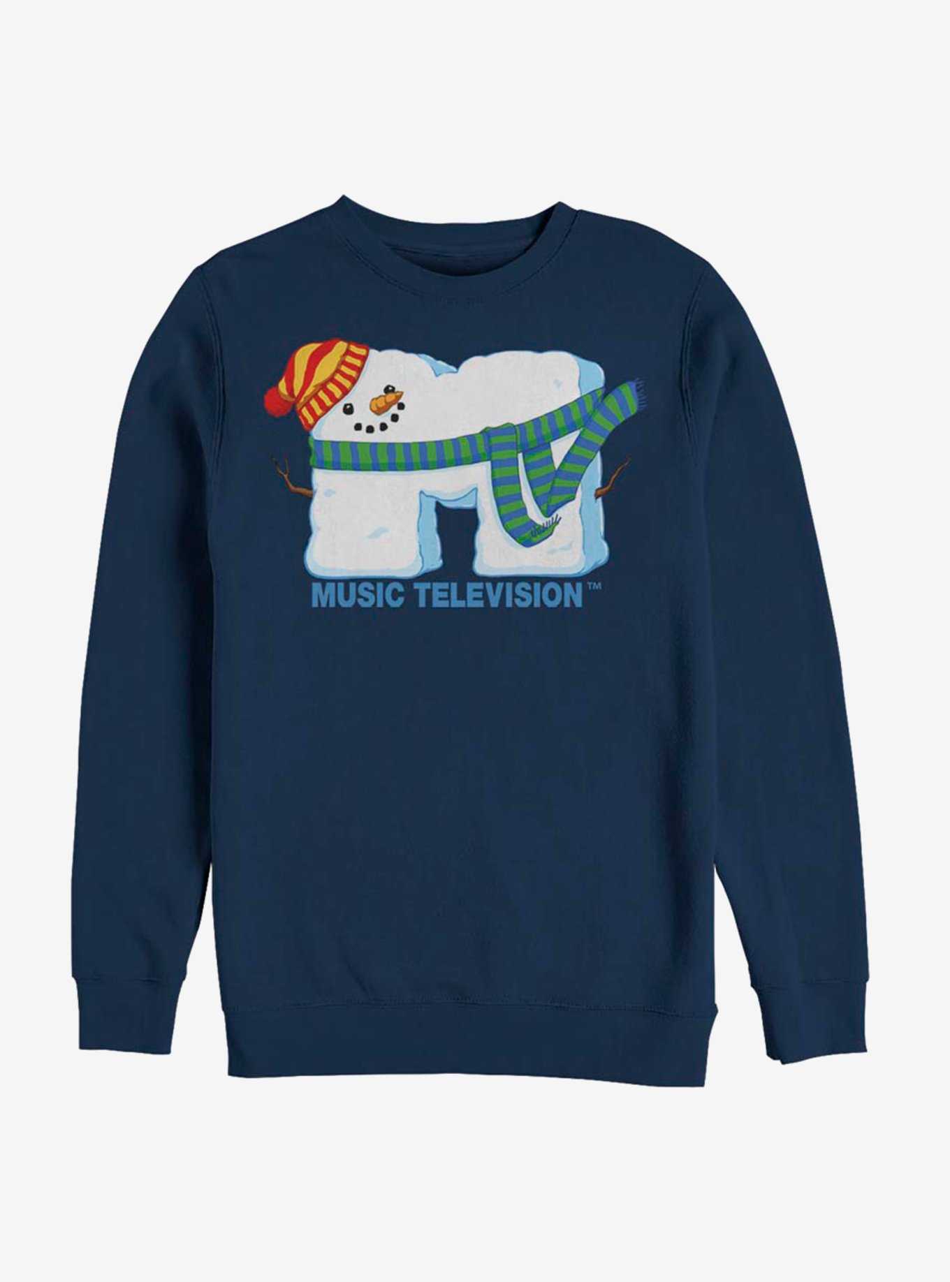 MTV Snow Man Logo Sweatshirt, , hi-res