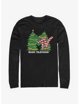MTV Christmas Tree Logo Long-Sleeve T-Shirt, , hi-res