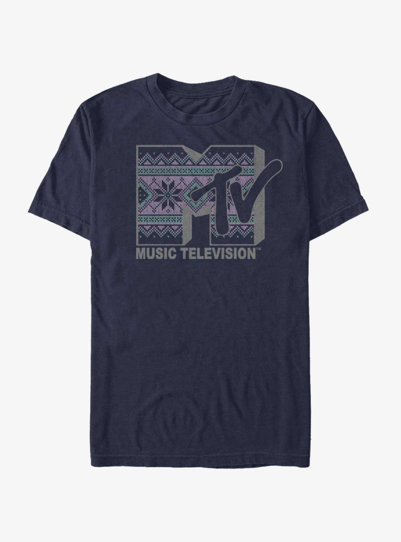 MTV Cross Stitch Logo T-Shirt, , hi-res