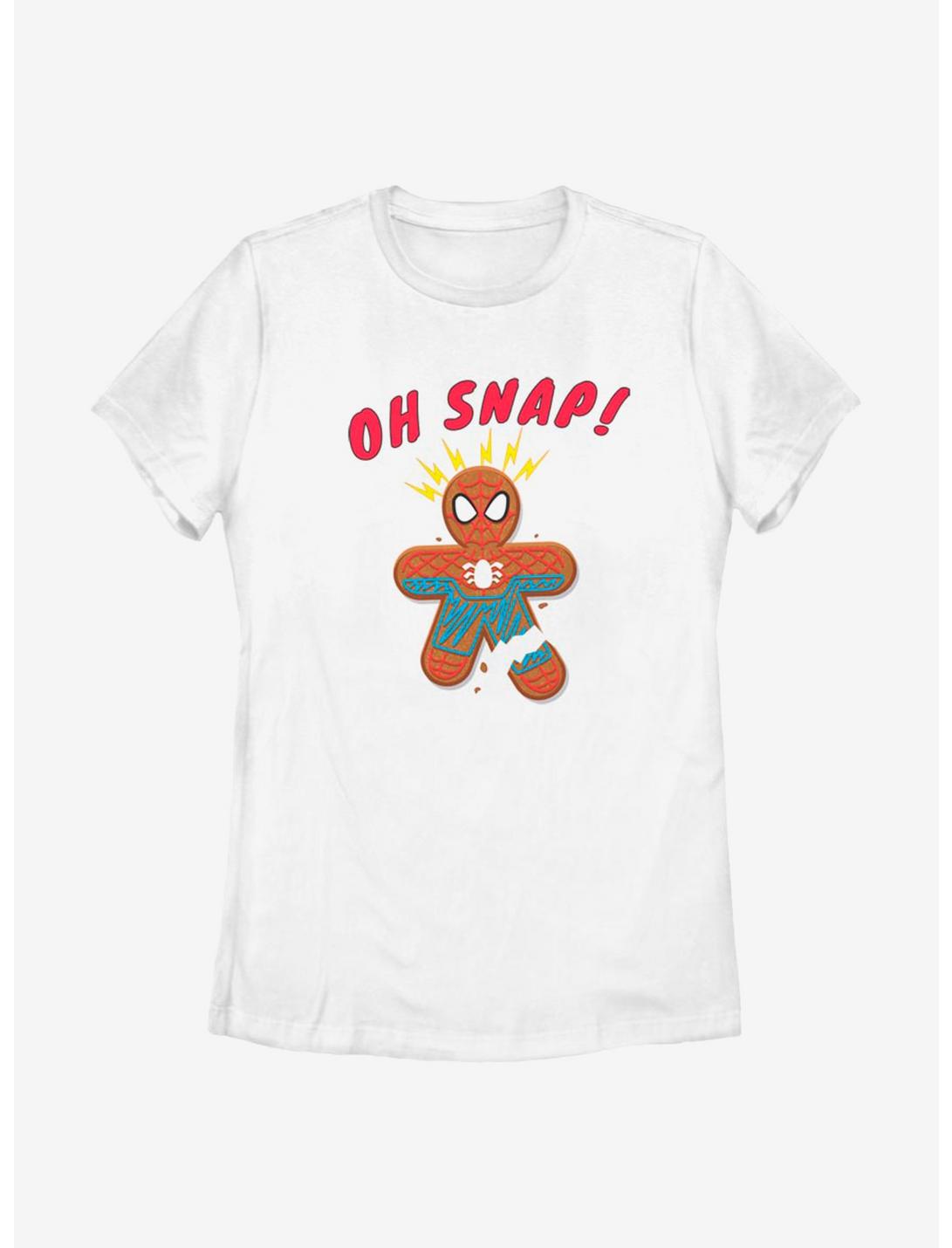 Marvel Spider-Man Spider Cookie Womens T-Shirt, WHITE, hi-res