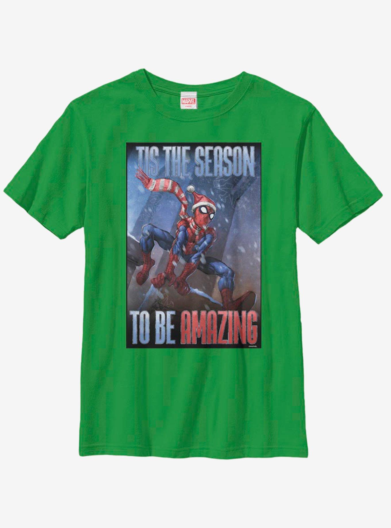 Marvel Spider-Man Amazing Season Spider Youth T-Shirt, , hi-res