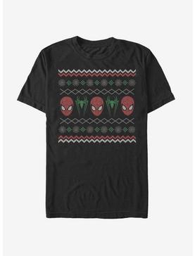 Marvel Spider-Man Spider Christmas Pattern T-Shirt, , hi-res