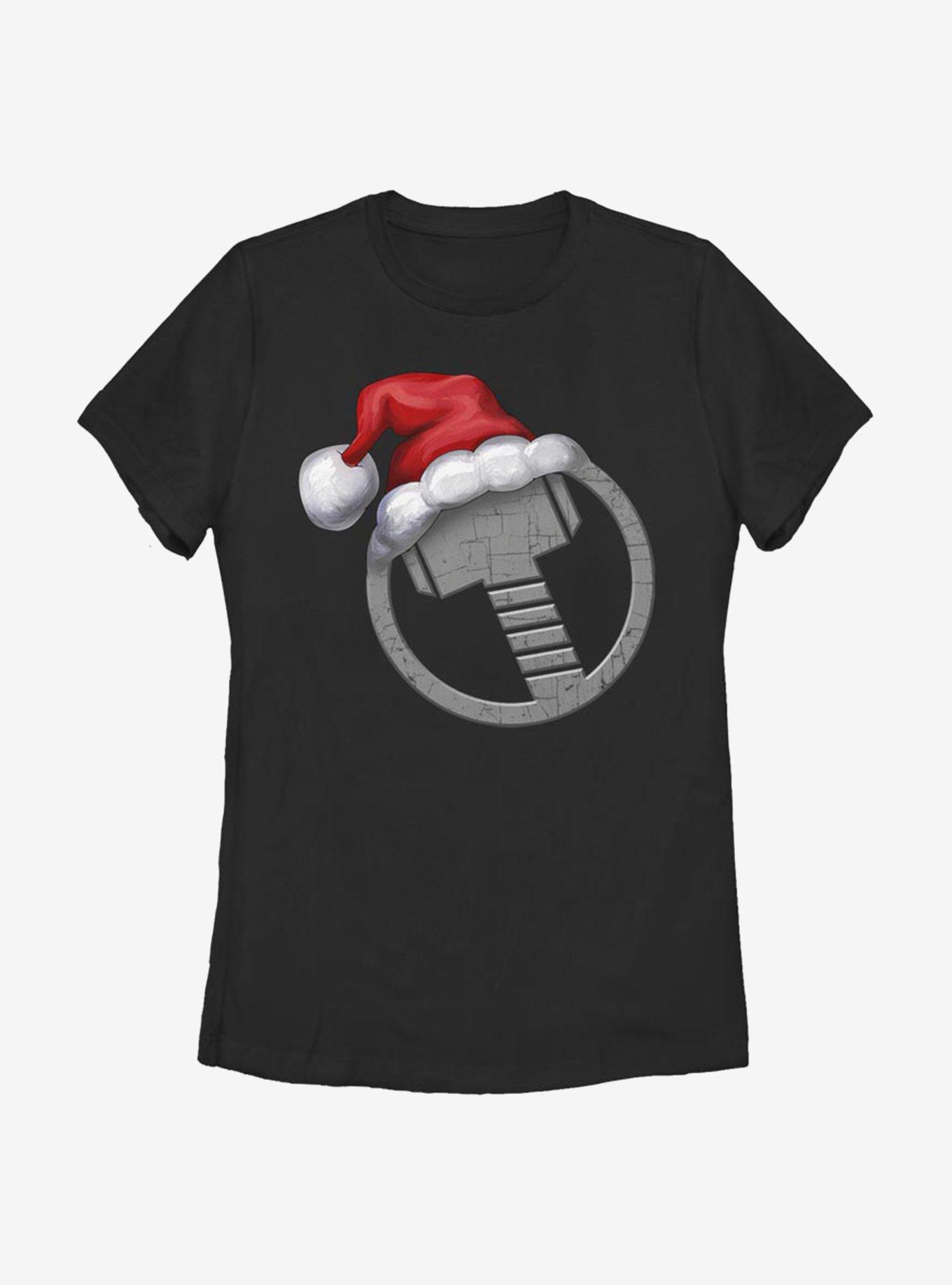 Marvel Thor Icon Holiday Hat Womens T-Shirt, , hi-res