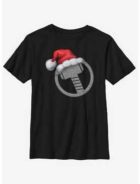 Marvel Thor Icon Holiday Hat Youth T-Shirt, , hi-res