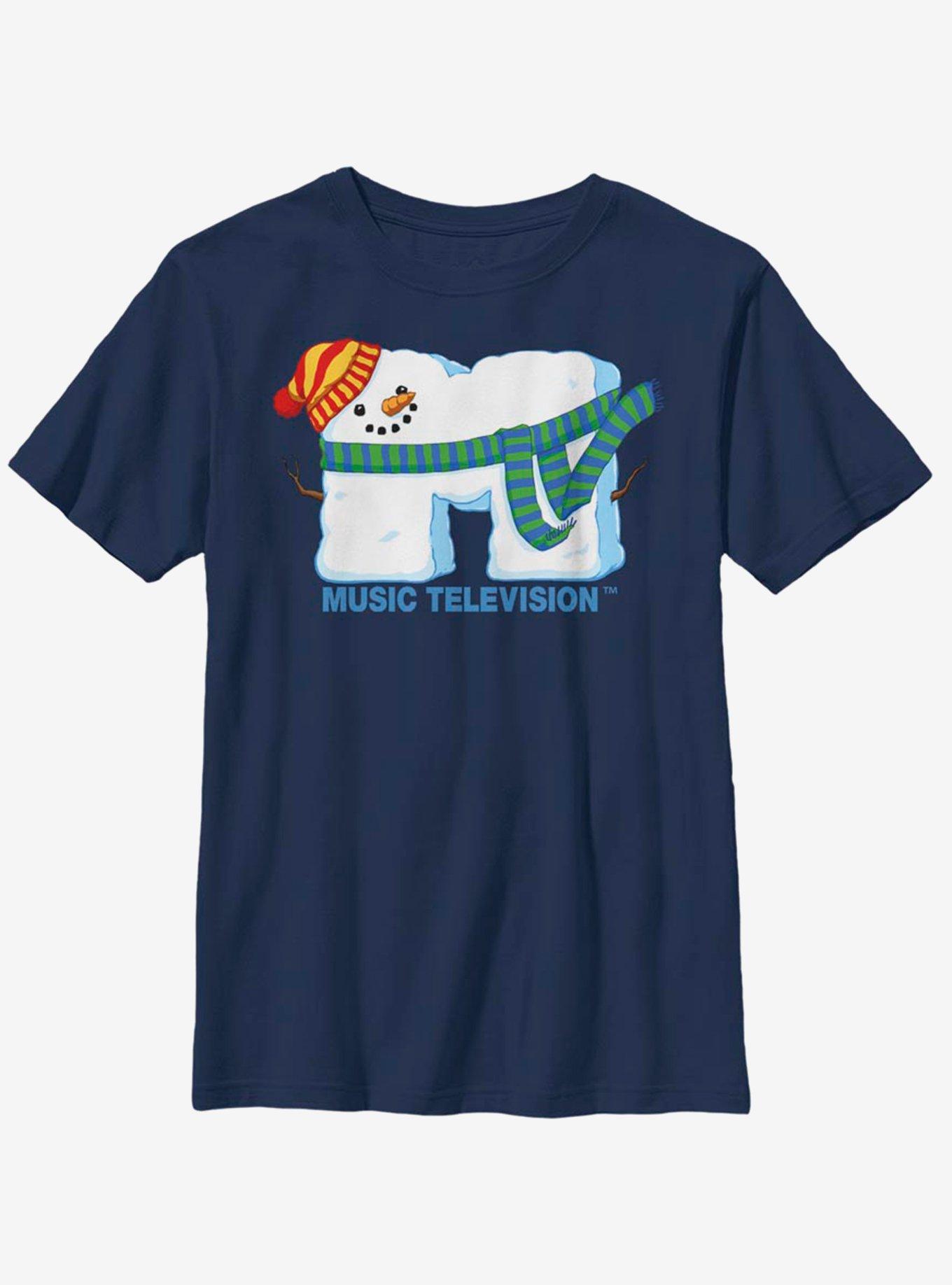 MTV Snow Man Logo Youth T-Shirt, , hi-res