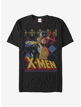 Marvel X-Men Cyclops Christmas Pattern T-Shirt, , hi-res