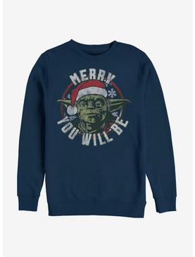 Star Wars Yoda Believe You Must Sweatshirt, , hi-res