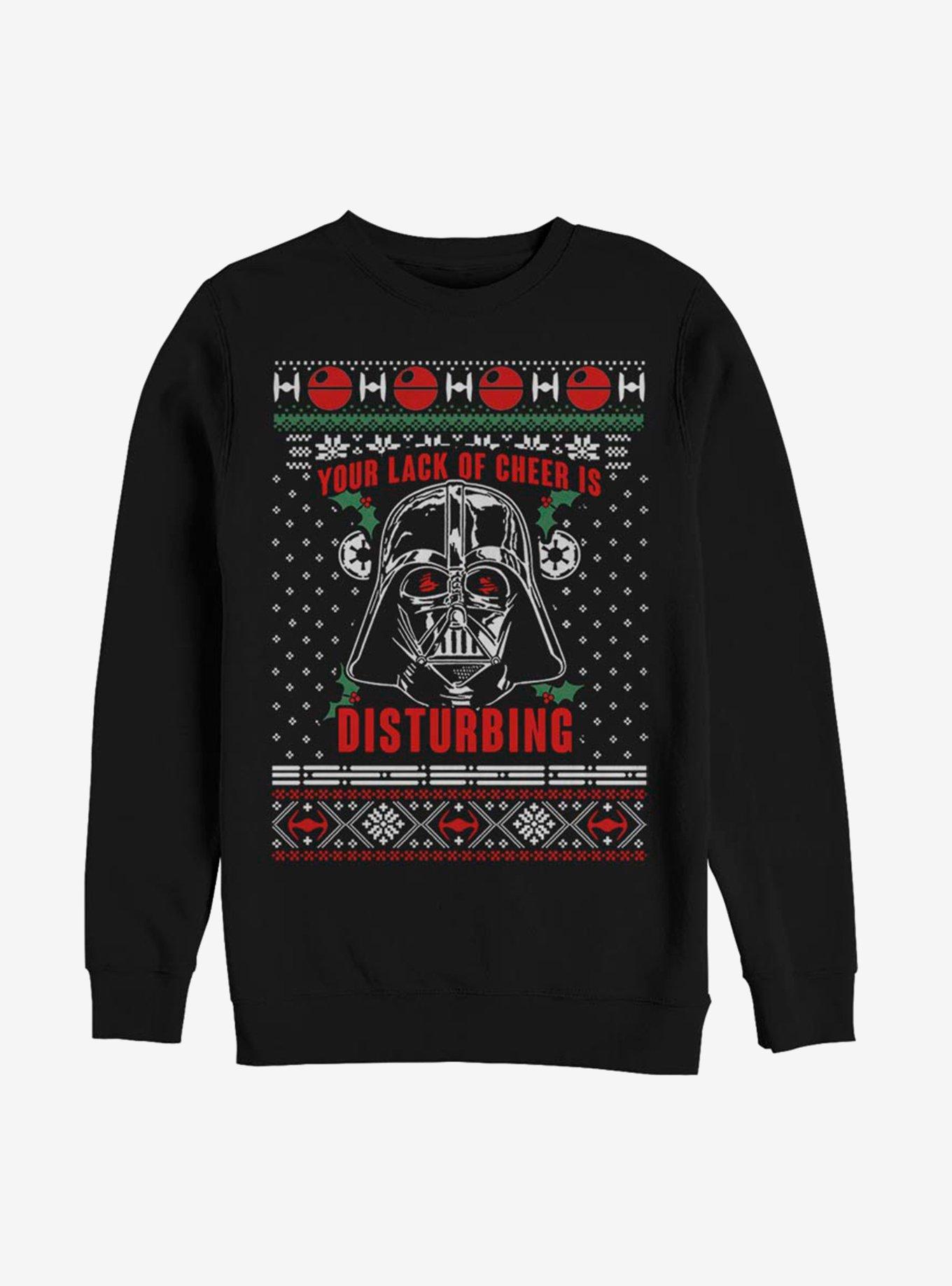 Star Wars Vader Lack Of Cheer Christmas Pattern Sweatshirt, , hi-res