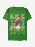 Disney The Emperor's New Groove No Touchy Christmas Pattern T-Shirt, KELLY, hi-res