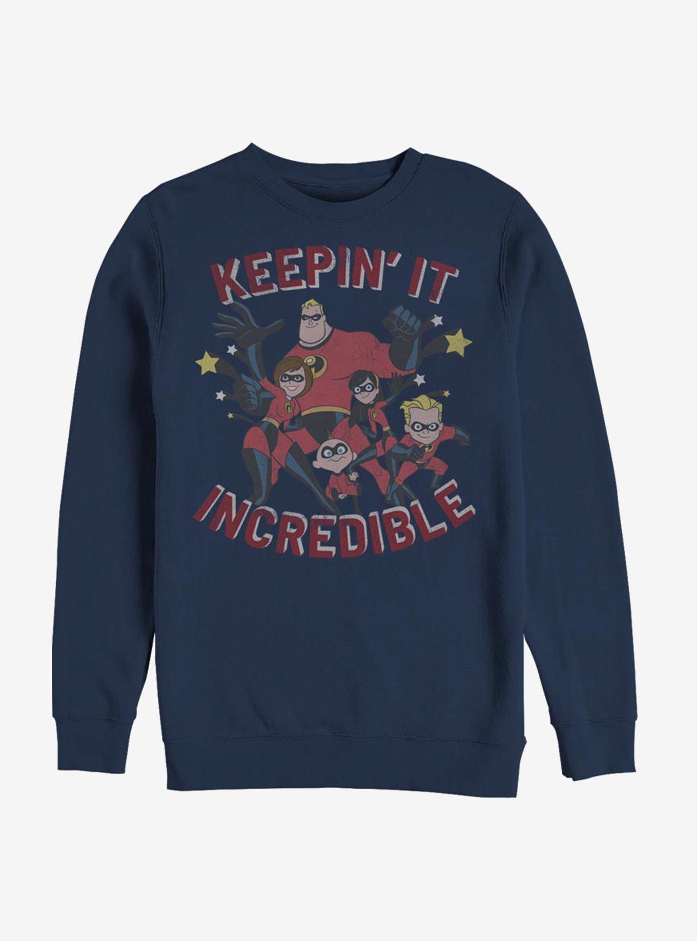 Disney Pixar The Incredibles Keepin'  It Incredible Sweatshirt, , hi-res