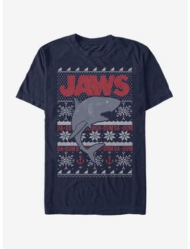 Jaws Christmas Pattern T-Shirt, , hi-res