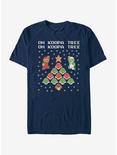 Nintendo Super Mario Koopa Tree T-Shirt, NAVY, hi-res